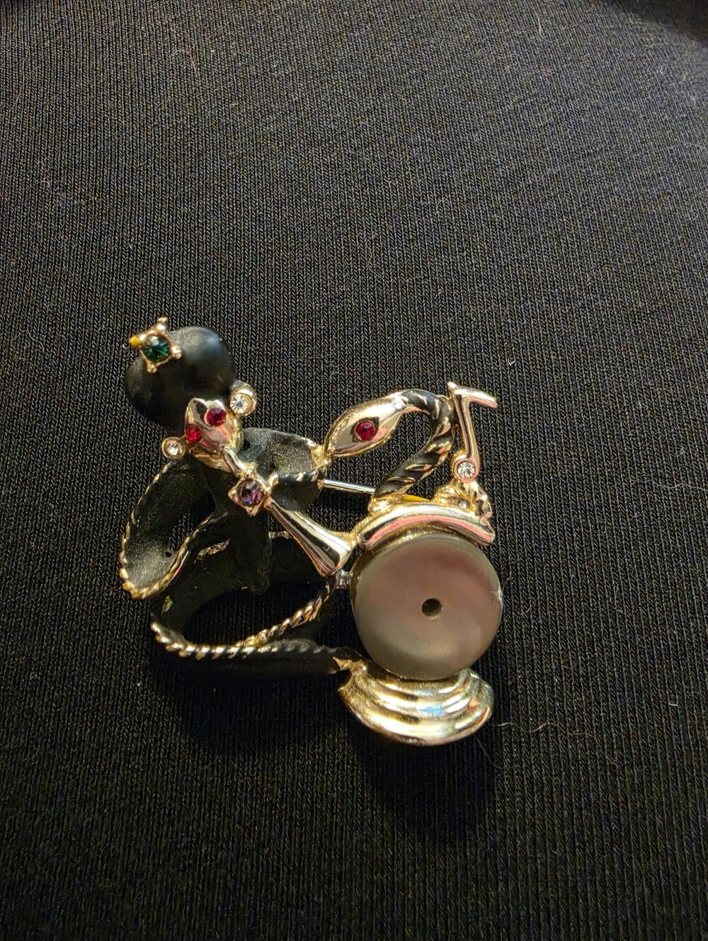 Cobra Brooch Pin